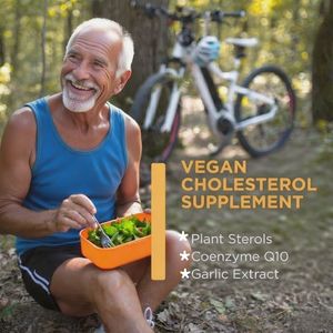 OEM Vegan Vitamin E & CoQ10 Kräuter ergänzungen Cholesterin Support Kapseln für die Herz gesundheit - Product Image 4