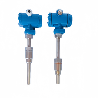Transmitter Suhu Digital Thermowell untuk Tangki Air, Sensor Termokopel Plastik, Pengontrol 4-20MA