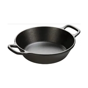 Cast Iron Skillet with Loop Handles