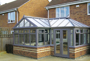 2024 Summer Villa patio exterior aleación de aluminio vidrio templado sala de sol <span class=keywords><strong>porche</strong></span> recinto - Product Image 6