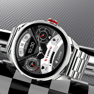 <span class=keywords><strong>Reloj</strong></span> <span class=keywords><strong>Inteligente</strong></span> <span class=keywords><strong>LEMFO</strong></span> LF26 Pro para Hombre, Smartwatch con Resistencia al Agua IP68, Monitor de Ritmo Cardíaco - Product Image 2
