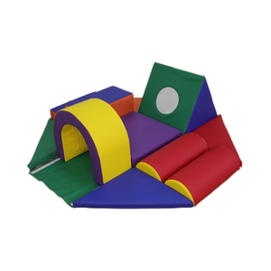 New 10 miếng nhiều hình dạng mềm gương trong nhà leo núi mềm chơi centre khối Chăm sóc ban ngày cho trẻ em an toàn không trượt PU bọt bền - Product Image 2