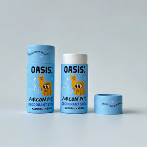 Precio de fábrica, respetuoso con el medio ambiente, 5g/10g, bálsamo labial push-up, contenedor de desodorante, tubo de papel de cartón resistente al aceite para embalaje - Product Image 6