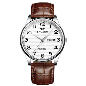 Relojes de Lujo para Hombre FNGEEN 7811, Reloj de Cuarzo para Hombre No Mecánico, Esfera Redonda, Resistente al Agua, Reloj de Pulsera Masculino - Product Image 6