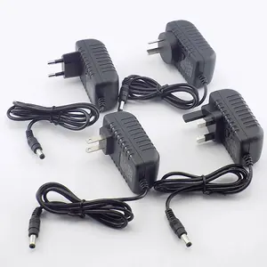 AC DC 12V 1A 1.5A 2A Power Adapter For Led Light CCTV IP Camera TVset Box 12w 18w 24w Power Supply