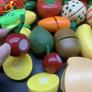 Ensemble de jouets de simulation de découpe pour jeu d'imitation, fruits, légumes et fruits de mer à mélanger, jouets éducatifs de cuisine pour jeu de rôle - Product Image 3