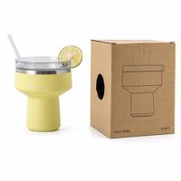 Vaso Margarita de Acero Inoxidable de 16oz Personalizado al por Mayor, Regalo para Bodas y Fiestas Nupciales, Copa de Cóctel Grabada, OEM al por Mayor