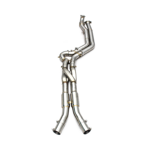 Tuyau d'échappement BOSKA à longueur égale avec tuyau en Z pour M3/M4 G80/G82 3.0T 2021-2024 en acier inoxydable SS304 - Product Image 1