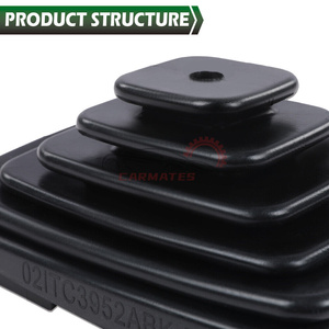 Kit de Funda de Palanca de Cambios y Bisel de Retención 53000506 52078558 18886.95 Compatible con Jeep TJ <span class=keywords><strong>Wrangler</strong></span> 1997-2004 - Product Image 5