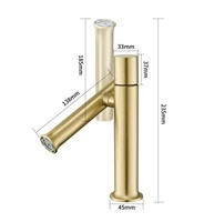 Nouveau Robinet de Lavabo Monocommande 2025 en Acier Inoxydable SUS304 Chromé Sans Plomb, avec Bec Pivotant à 360 Degrés et Bras Rotatif, pour Installation sur Plateau