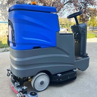 Nettoyeur-sécheur de sols intelligent à faible bruit 750, directement de l'usine, pour le nettoyage des centres commerciaux, supermarchés, hôtels, usines et entrepôts