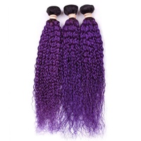 Guanjie Cheveux synthétiques à tresser 24/26 pouces, effet soyeux, lisses comme des baguettes, en vrac pour tresses au crochet et à la machine