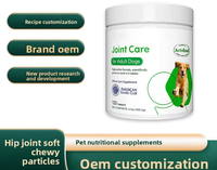 Soins de santé pour animaux de compagnie Glucosamine Suppléments de chanvre pour animaux de compagnie Soutien articulaire de la hanche Chien Chondroïtine Soft Chews