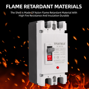 Năng lượng mặt trời đúc trường hợp DC ngắt mạch MCCB Quá tải bảo vệ chuyển đổi bảo vệ quang điện PV 150A 2P Pin isolator - Product Image 6