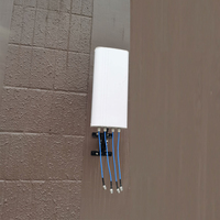 Routeur WiFi 5G MIMO 4*4 extérieur avec emplacement pour carte SIM, antenne CPE sans fil longue portée à gain élevé, résistant aux intempéries IP67