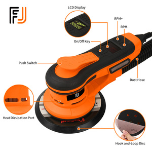 <span class=keywords><strong>Lijadora</strong></span> Orbital Aleatoria Profesional con Cable y Velocidad Variable para Automóviles, Paneles de Yeso, Madera, Acero, etc. - Product Image 3