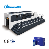 Machine de découpe automatique Dayuan BHT 1500FC pour emballages industriels grand format, découpeuse à plat, machine de dénudage