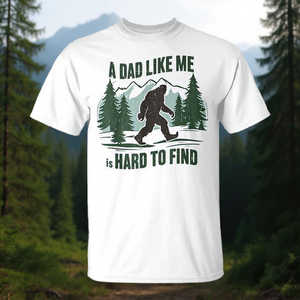 Camiseta Sasquatch Fathers Day Bigfoot, camiseta gráfica informal para hombre - Product Image 3