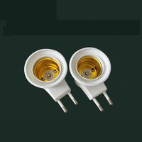 Adaptateur de douille de lampe LED E12 vers E27, vente directe d'usine, rallonge de douille de lampe