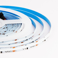 Tira de LED COB WS2811 Programable por Píxeles, 12V 24V, Direccionable, Multicolor, Dinámica, Inteligente, SPI RGB