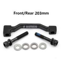Adaptateur de frein à disque SHIMANO PM A pillar, support de frein à disque pour rotor de 180 mm et 203 mm, RT86 RT81 RT56 F180P/P2 F203P/PM F203P/P