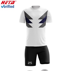Maillots de football personnalisés de haute qualité avec impression par transfert thermique, matière fonctionnelle, séchage rapide, t-shirt de football - Product Image 3