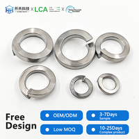 M6 M8 M10 Split Washer Spring Lock Washer Titanium Washer for Marine Boat Yacht Hardware Corrosion Resistant