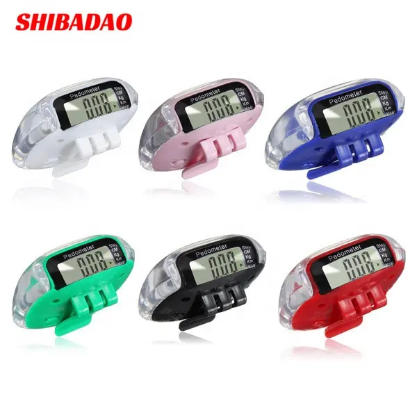 LCD Digital Multi Pedometer Walking Step Distance Calorie Counter Run Fitness Pedometer With Instructions