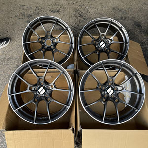 SY-09090 1 टुकड़े जाली मशीनीकृत फेस व्हील हल्के प्रदर्शन 22 24 26 इंच रेसिंग एलॉय रिम्स पैसेंजर कार व्हील टायर - Product Image 2