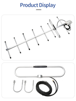 28dbi 600-2700mhz 4g Lte Antenne Wifi Externe Antenne Yagi Extérieure 4g Antenne de Communication 16 Éléments