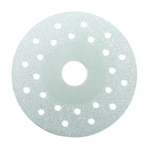 Lame de coupe Dekton 5''/125mm, lame de scie diamantée brasée pour meuleuse d'angle, lame de coupe diamantée plate pour carrelage et marbre, pour chanfreinage et meulage - Product Image 1