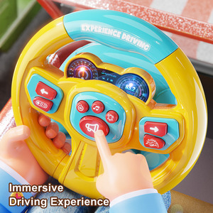 Individuell anpassbares Lernspielzeug: Simulationslenkrad für Babys mit Sound – Montessori-Spielgerät - Product Image 5