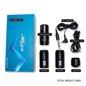 Stylo sans fil rechargeable haute capacité 1800mAh batterie stylo de <span class=keywords><strong>tatouage</strong></span> rotatif numérique pistolet de <span class=keywords><strong>tatouage</strong></span> - Product Image 6