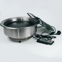 Grill rôtissoire électrique d'intérieur, commercial de haute qualité, pour rôtissoire