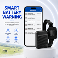 Rastreador GPS Inteligente 2G GLONASS 10000mAh con App para iOS y PC, Alerta de Entrada/Salida, Geo-cerca, Historial de Rutas y Reproducción, Funciones Múltiples