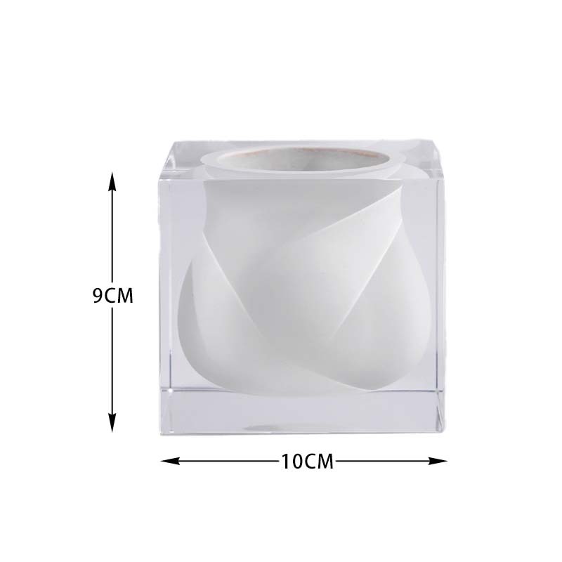 Black three-ring bottle 9*9*14cm