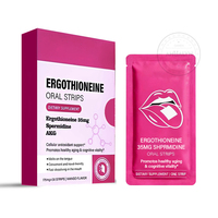Bandelettes buccales d'ergothionéine à succès pour la beauté et l'anti-âge, saveur personnalisable pour adultes, marques mondiales