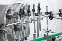 Remplisseuse de liquides automatique LK-4DCL à 4 têtes à entraînement magnétique, zéro fuite