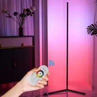 RGB Tarian Remote Control Dalam Ruangan, Cahaya Ambient Dimmable Pintar untuk Ruang Tamu