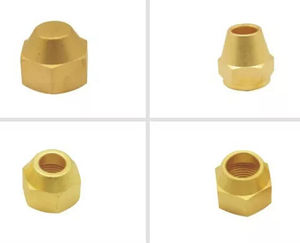 Tuerca de inserción de latón de expansión, macho, con rosca interna, machihembrada en cruz, ranurada, moldeada por inyección, con acabado de cobre y para fusión en caliente, para carcasa de plástico - Product Image 4