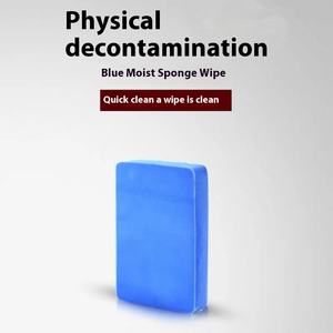 <span class=keywords><strong>Raquette</strong></span> <span class=keywords><strong>de</strong></span> <span class=keywords><strong>tennis</strong></span> <span class=keywords><strong>de</strong></span> <span class=keywords><strong>table</strong></span> en caoutchouc lavable à la poussière éponge bleue douce et délicate avec lingette en coton propre et sans poussière - Product Image 2