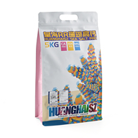 Pochette personnalisée en CPE de qualité alimentaire pour l'emballage d'aliments pour animaux de compagnie, avec fermeture éclair, impression en héliogravure, résistante à l'humidité, taille, couleur et logo personnalisables