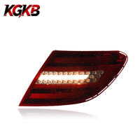 KGKB LED-Rückleuchten-Set für Benz C180 C200 C260 W204 2007-2014 Blinkende Blinker OEM-Ersatz Plug & Play
