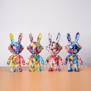 Juego de Adornos Artísticos de Osos Fluidos, Figura de Animal de Resina, Decoración para el Hogar, Regalo - Product Image 3
