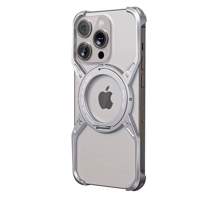 Portable Foldable Adjustable Angle 360 Rotation Phone Ring Stand Aluminum Alloy Bezel-less Fulcrum Phone Case