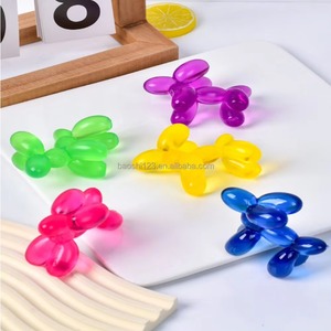 Jouet anti-stress OEM 6,5 cm en TPR, chien en caoutchouc créatif en forme de ballon, solide, très élastique, extensible, sans liquide ni gel - Product Image 3