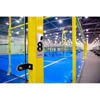 Fournisseur professionnel de terrains de padel de haute qualité, couleur personnalisée, durable, extérieur, intérieur, panoramique