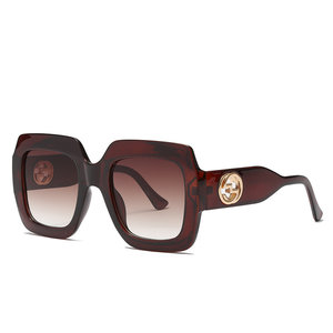 แว่นตาแบรนด์ดีไซเนอร์หรูชื่อดัง ปี 2022 แฟชั่นใหม่ล่าสุด แว่นกันแดดผู้ชาย แว่นกันแดดผู้หญิง กรอบทรงเหลี่ยม - Product Image 5