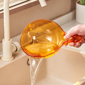 Louche à eau en plastique bleu 1,0 L, épaissie, pour usage domestique - Product Image 4