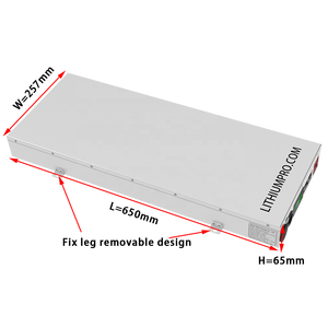 Batterie LiFePO4 BA Slim 12.8V105Ah pour caravane, camping-car et usage marin, certifiée CE, décharge maximale 100A - Product Image 3